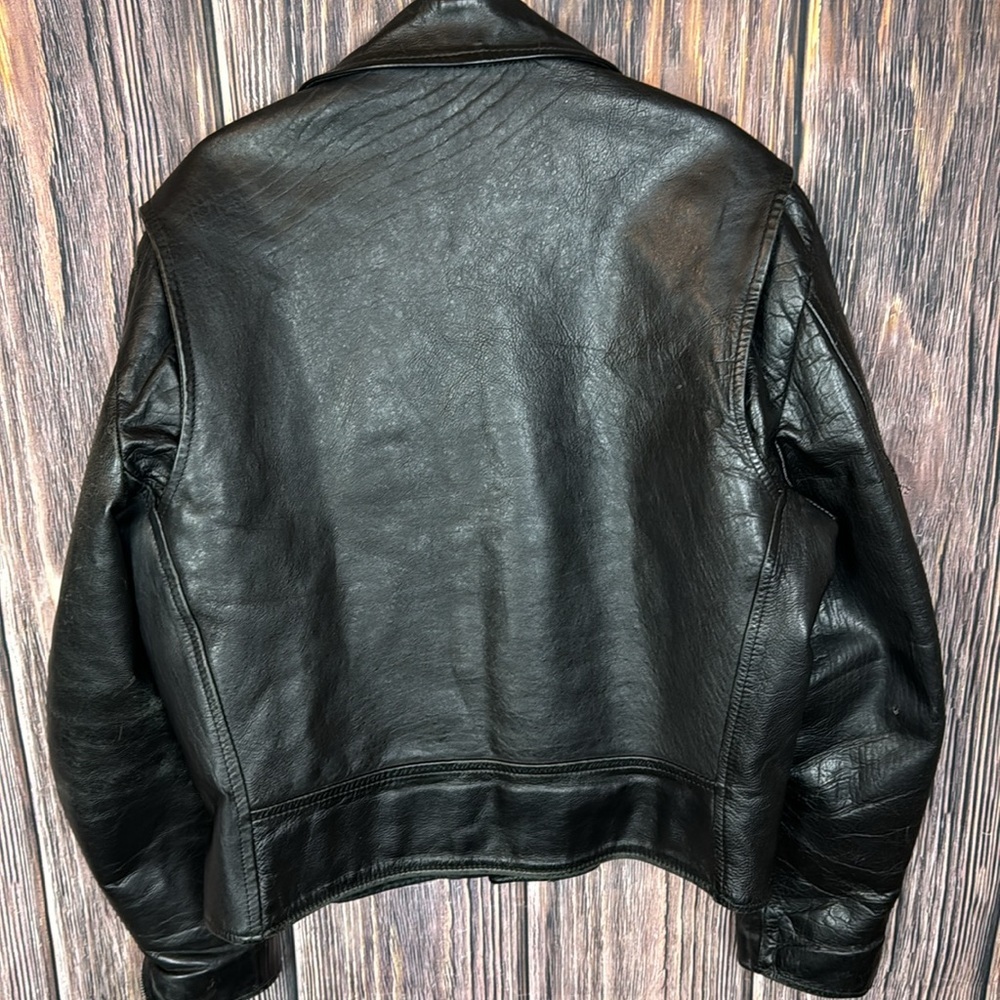 Excelled Vintage Leather Jacket- Size 42 - Picture 12 of 16